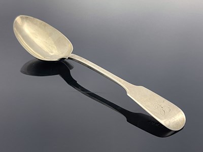 Lot 16 - A Victorian Provincial silver table spoon,...