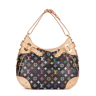 Lot 413 - Louis Vuitton, a black multicolore monogram...