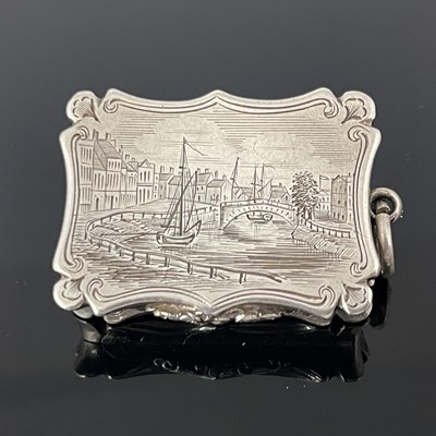 Lot 81 - Norwich interest. A Victorian silver castle...