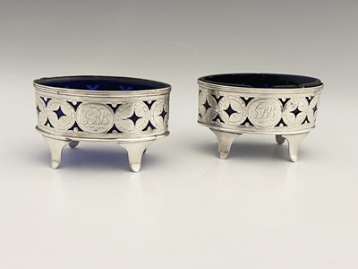 Lot 183 - Newcastle. A pair of George III English...