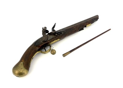 Lot 246 - A 25-Bore Flintlock 1801 Pattern Long Sea...