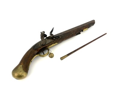Lot 246 - A 25-Bore Flintlock 1801 Pattern Long Sea...