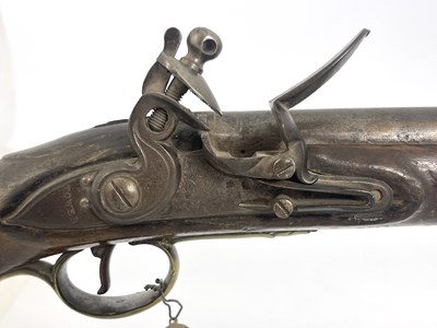 Lot 246 - A 25-Bore Flintlock 1801 Pattern Long Sea...