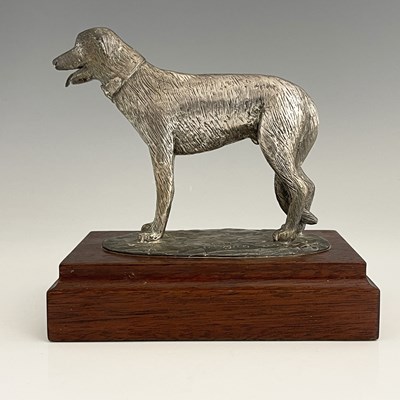 Lot 226 - A contemporary silver sculpture of an Irish...