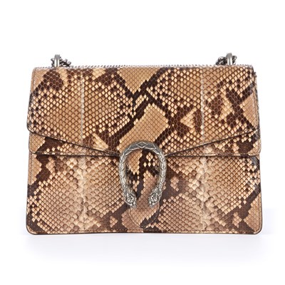 Lot 117 - Gucci, a medium python Dionysus handbag,...