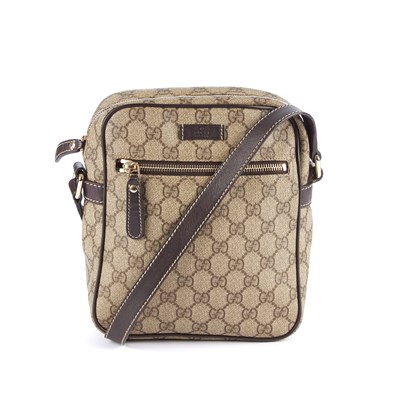 Lot 125 - Gucci, a Supreme messenger bag, featuring...