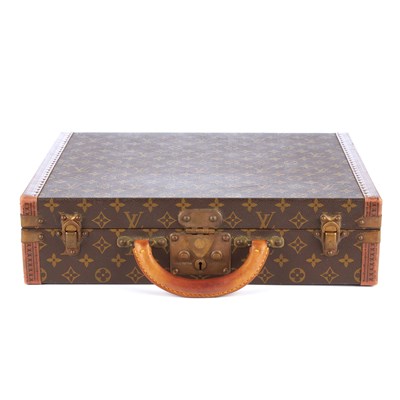Lot 209 - Louis Vuitton, a monogram President Classeur...
