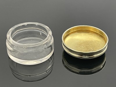Lot 35 - A George V silver gilt and enamelled box, W G...