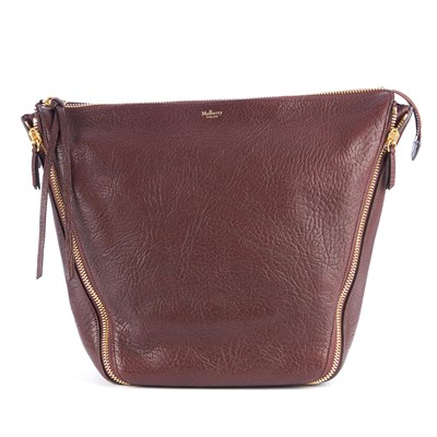 Lot 285 - Mulberry, a burgundy leather Camden handbag,...