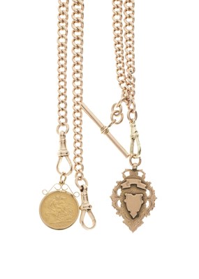 Lot 391 - A Victoria half sovereign coin pendant, dated...