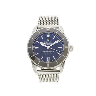 Lot 449 - Breitling, a stainless steel SuperOcean...