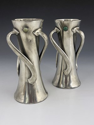 Lot 150 - Liberty and Co., a pair of Tudric Arts and...
