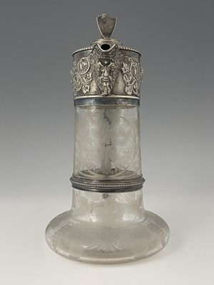 Lot 6 - An English Victorian period claret jug, with...