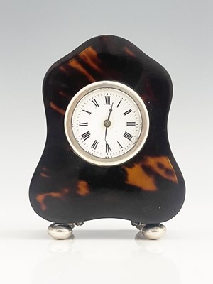 Lot 62 - A George V silver-mounted tortoiseshell...