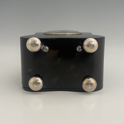 Lot 62 - A George V silver-mounted tortoiseshell...