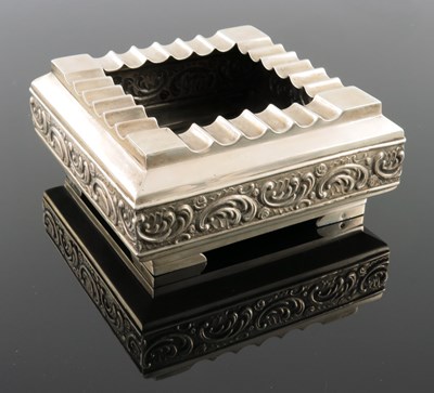 Lot 28 - Karl Faberge, an Imperial Russian silver...