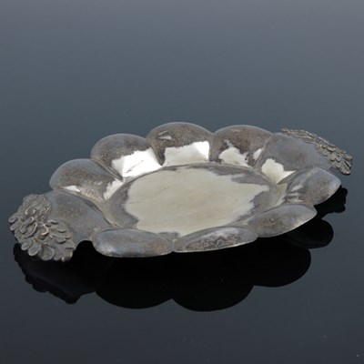 Lot 33 - An Austro Hungarian silver dish, STM, Vienna...