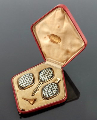 Lot 38 - An early 20th Century continental enamel...