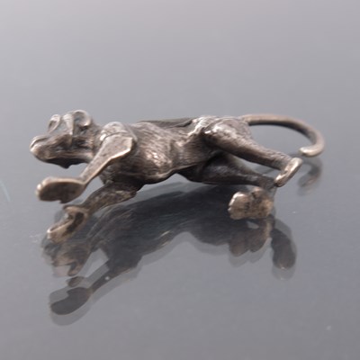 Lot 163 - An Edwardian novelty silver pin cushion, Levi...