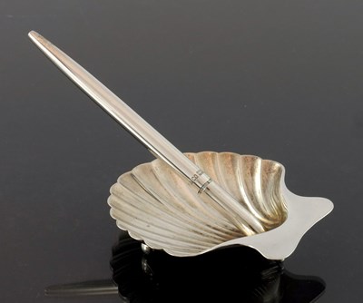 Lot 212 - Tiffany and Co., a silver pen stand and...