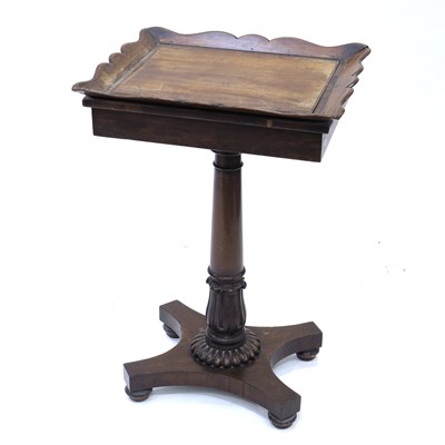 Lot 347 - A William IV rosewood occasional table/plant...