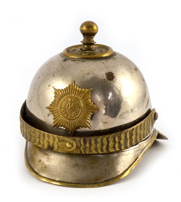 Lot 399 - World War One German trench art, an inkwell in...