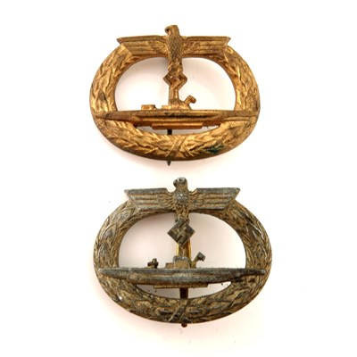 Lot 410 - Two World War Two German Kriegsmarine U-Boat...