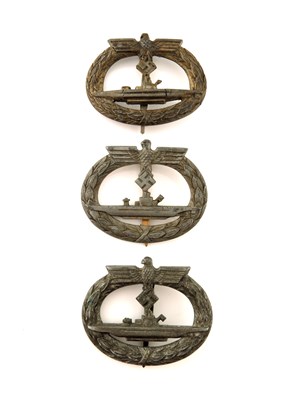 Lot 413 - Three World War Two German Kriegsmarine U-Boat...