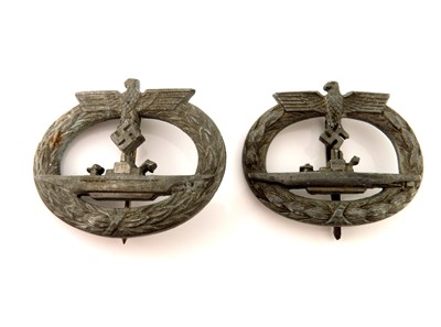 Lot 414 - Two World War Two German Kriegsmarine U-Boat...