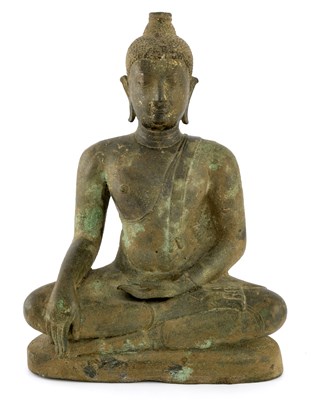 Lot 541 - A bronze figure of Buddha, Thailand,...