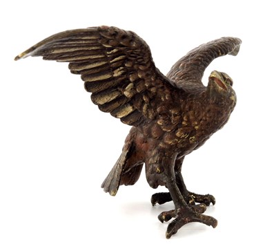 Lot 592 - Franz Bergmann, an Austrian cold painted...