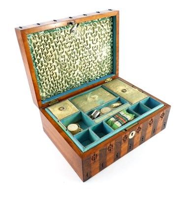 Lot 613 - A George III satinwood and rosewood Regency...