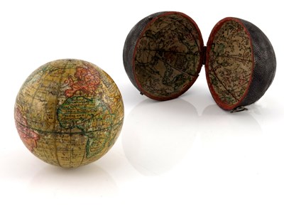 Lot 619 - A George III 2.75 inch pocket globe,...