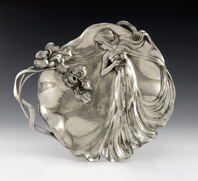 Lot 642 - WMF, a Jugendstil silver plated tray, model...