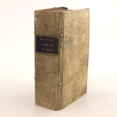 Lot 698 - 'Minor Greek Poets', circa 1624, vellum...