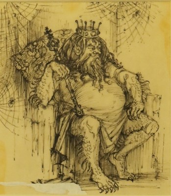 Lot 725 - Shirley Hughes (British, 1927), 'On the Throne...