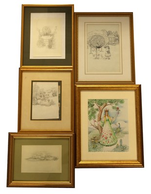 Lot 766 - Geoff Cook (British, 20th Century) and others,...