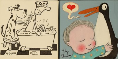 Lot 771 - Polly Dunbar (British, 20th/21st Century), boy...