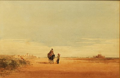Lot 792 - David Cox O.W.S. (British, 1783-1859), Figures...