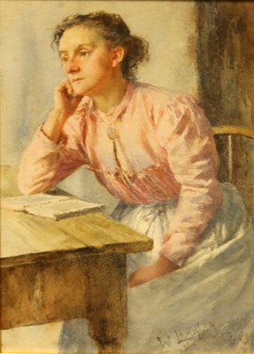 Lot 794 - Walter Langley (British, 1852-1922),...