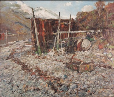 Lot 850 - James Kay R.S.A. R.S.W. (Scottish, 1858-1942),...