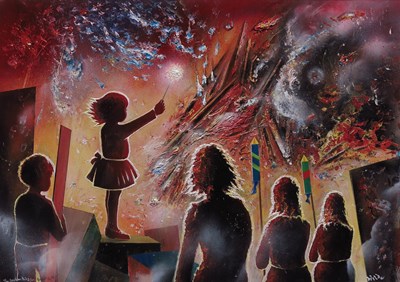 Lot 860 - David Wilde (British, 1913-1974), The Sparkler...