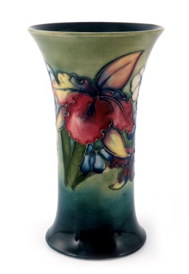 Lot 921 - Walter Moorcroft, an Orchid vase, circa 1970,...