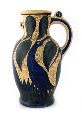 Lot 966 - John Pearson, an Arts and Crafts stoneware jug,...