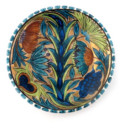 Lot 967 - John Pearson, an Arts and Crafts lustre plate,...