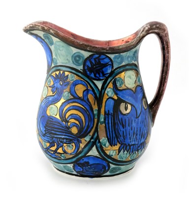 Lot 968 - John Pearson, an Arts and Crafts lustre jug,...