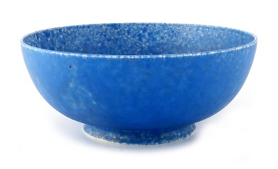 Lot 984 - Ruskin Pottery, a Crystalline matte glazed...