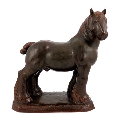 Lot 996 - Charles Vyse, a Chelsea pottery figure of a...