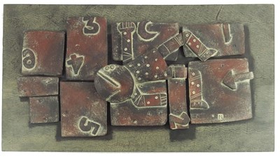 Lot 1006 - John Maltby, a large studio pottery Hopscotch...