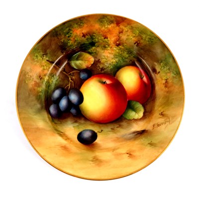 Lot 1047 - E Townsend for Royal Worcester, a fruit...